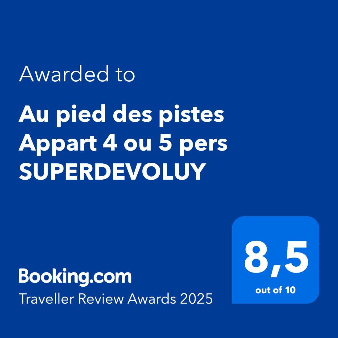 Au Pied Des Pistes Appart 4 Ou 5 Pers Superdevoluy Ngoại thất bức ảnh
